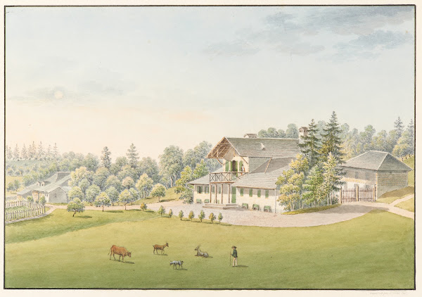 Vue du nouveau Châlet de Vernand