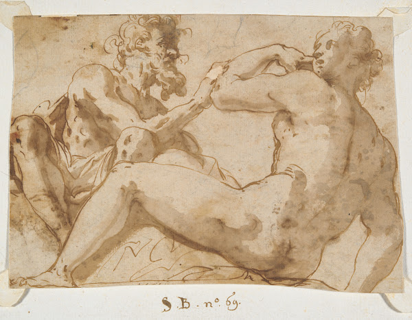 Studies for Recumbent AllegoricalFigures ca155056