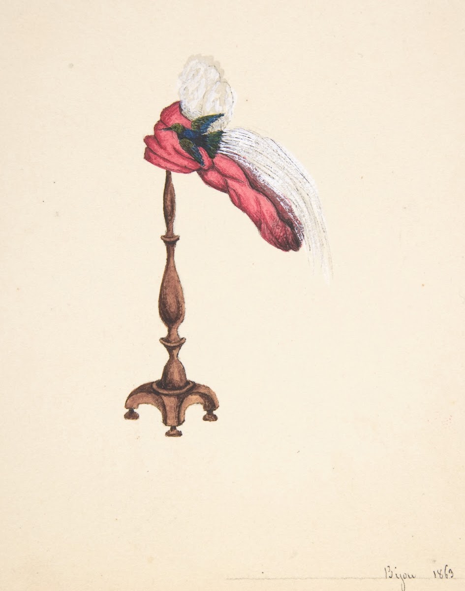 A Hat on a Stand 1863
