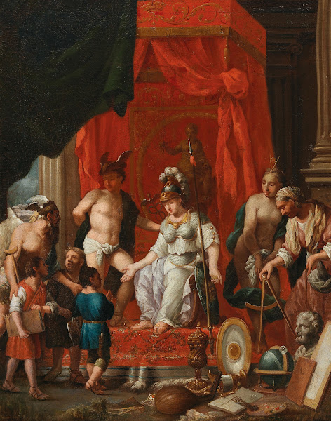Minerva as Patroness of the Arts