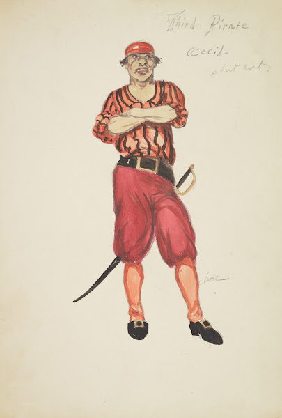 Pirates of Penzance Third Pirate Cecil 1934 1943