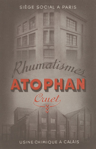 Rhumatismes  Atophan 1910 1950