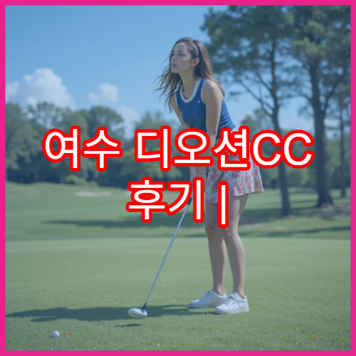 여수 디오션CC 후기 | 바다뷰 코스 소개