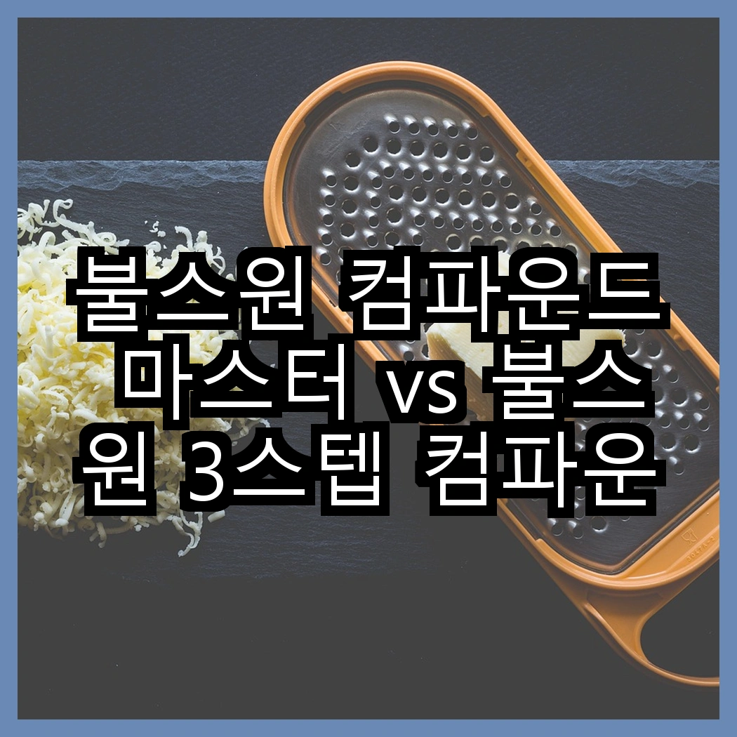 불스원 컴파운드 마스터 vs 불스원 3스텝 컴파운드, 당신의 차량 복원에는 어떤 제품이 더 적합할까요? 썸네일