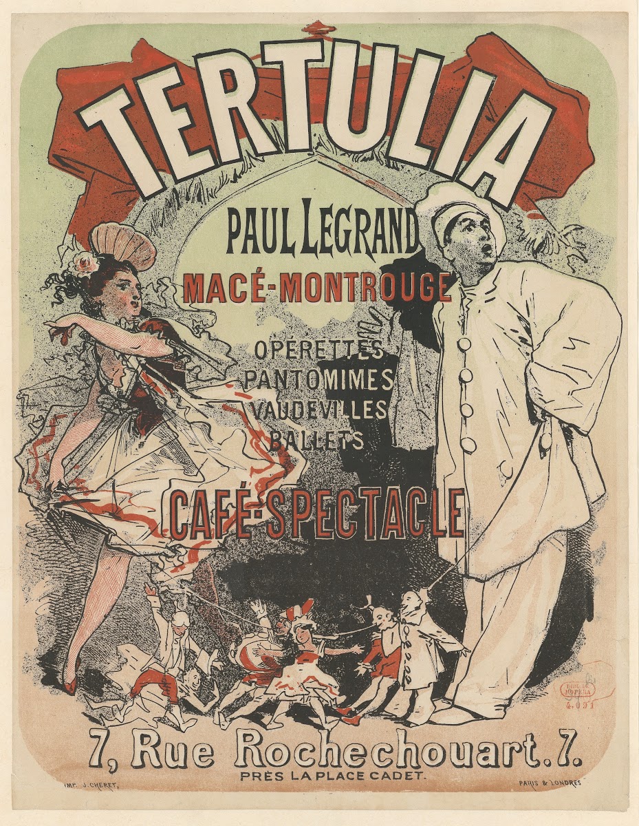 Tertulia Café spectacle 7 rue Rochechouart 7 A la Place Cadet 1871