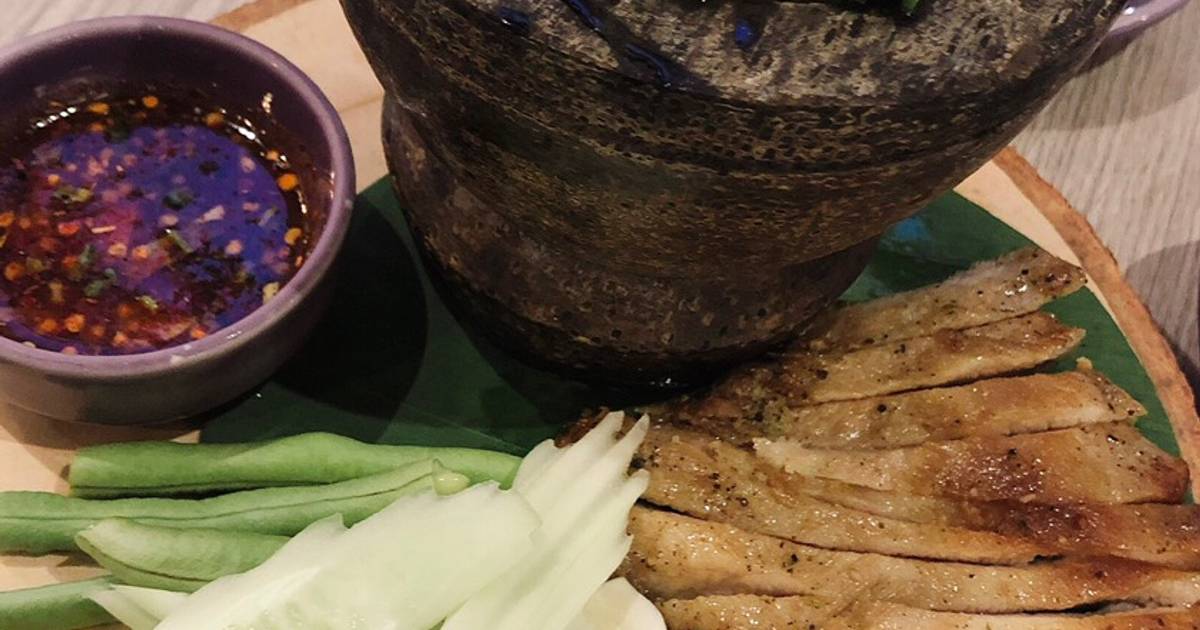 Thịt Chiên Gỏi Đu Đủ