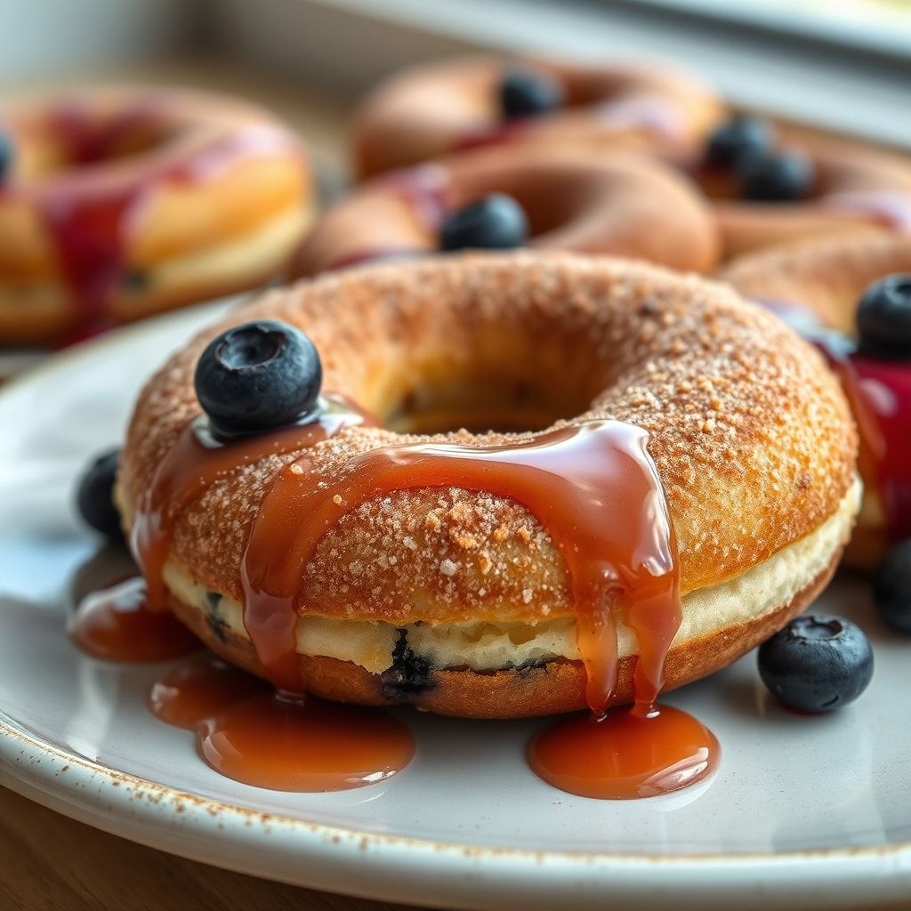 Blueberry Cake Donuts – Easy One-Bowl, Oven-Baked Breakfast finished