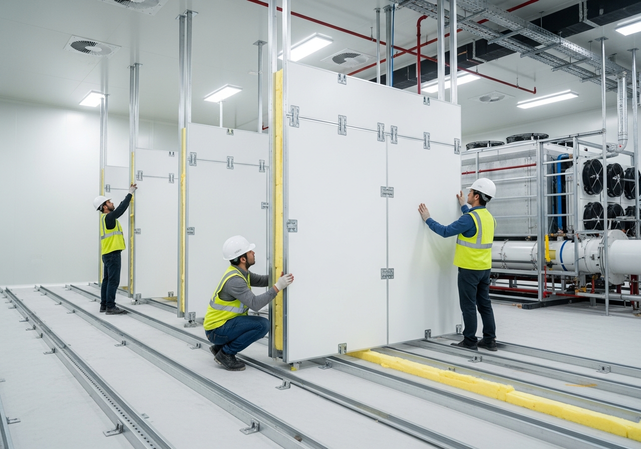 Perakitan Panel Kelistrikan Cold Storage