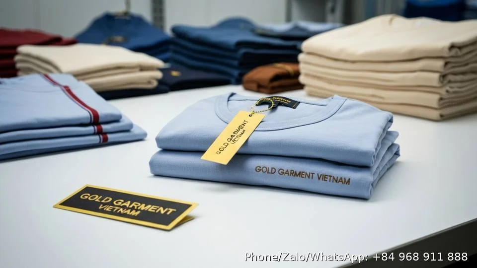T-Shirt Rack - Gold Garment Vietnam