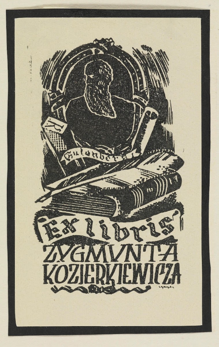 ex libris Zygmunta Kozierkiewicza 1944