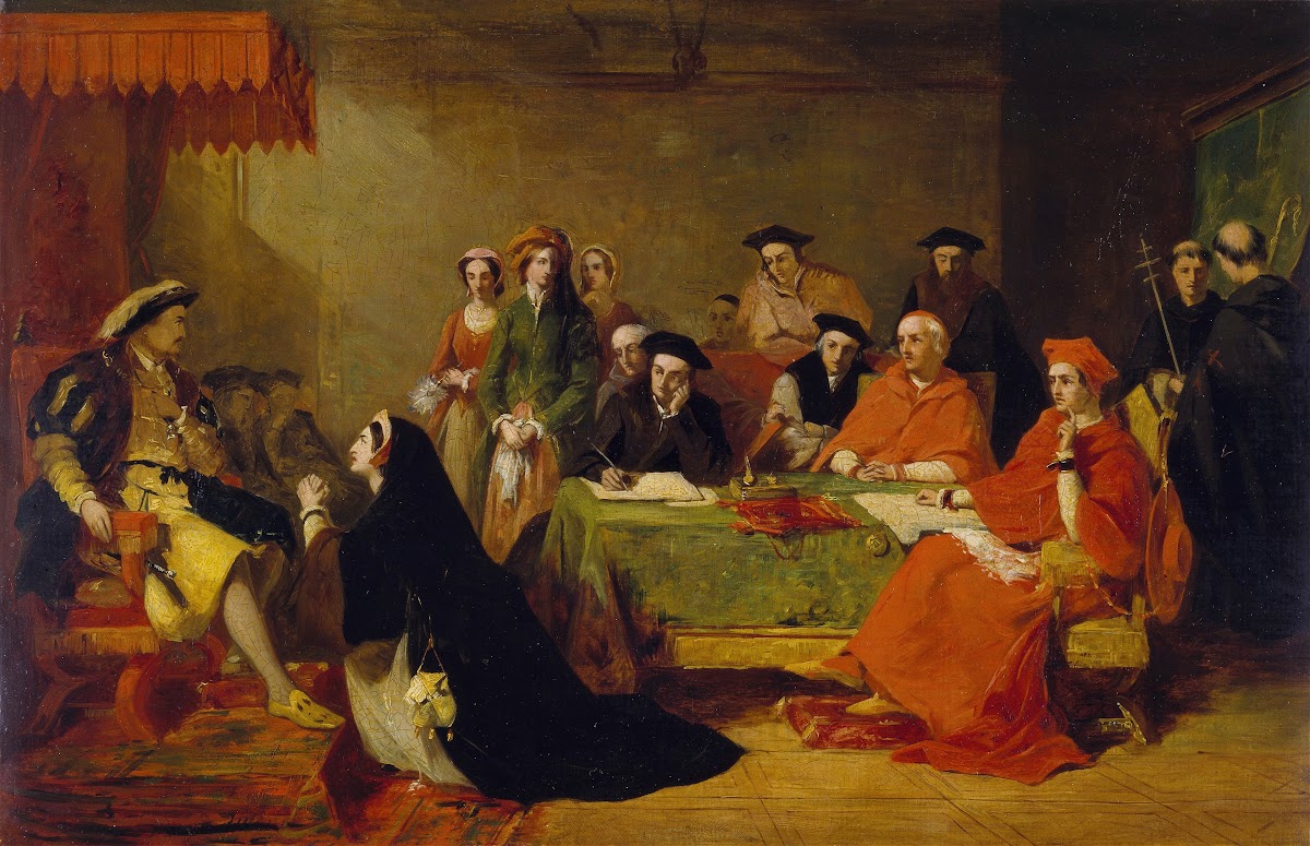 The Trial Of Queen Catherine Of Aragon 1848