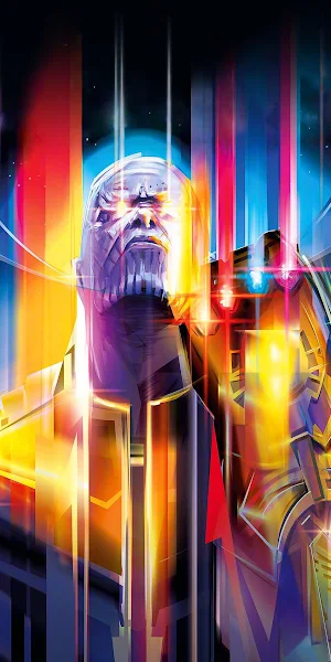 Thanos, Infinity Gauntlet, Marvel, Avenger Full HD iPhone Wallpaper Background