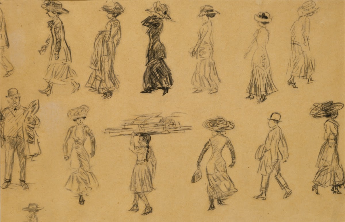 Figure Sketches No 2 ca 1905 1910