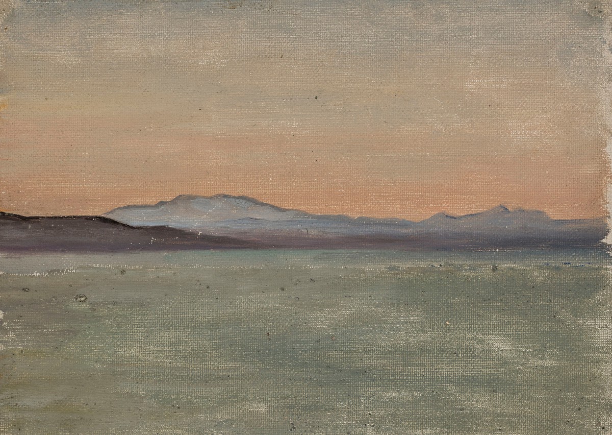 Lake Tiberias From the journey to Palestine 1901