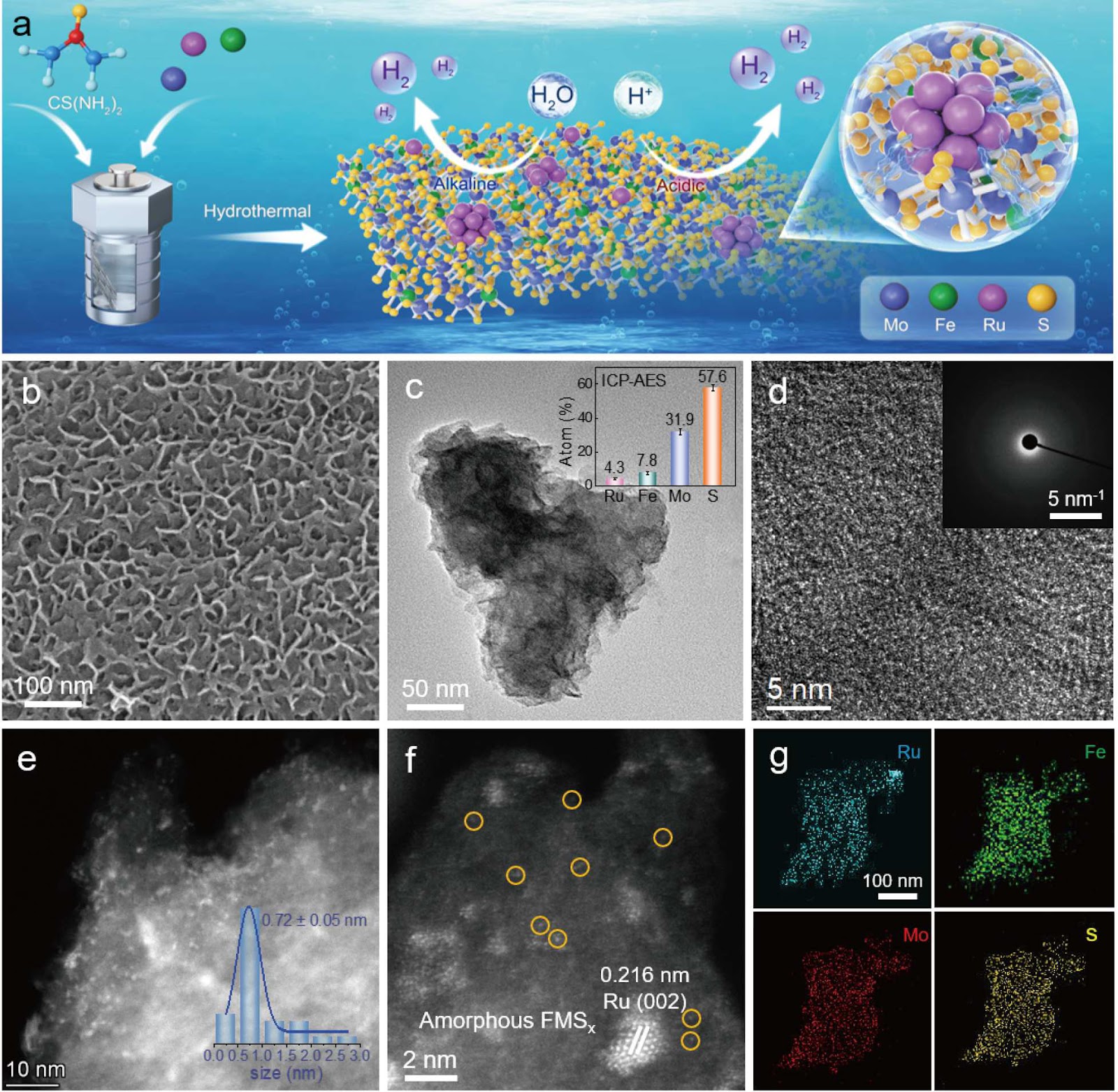 Modulating Atomically Precise Ru Sites on Amorphous Chalcogenides for Efficient Hydrogen Evolution Reaction