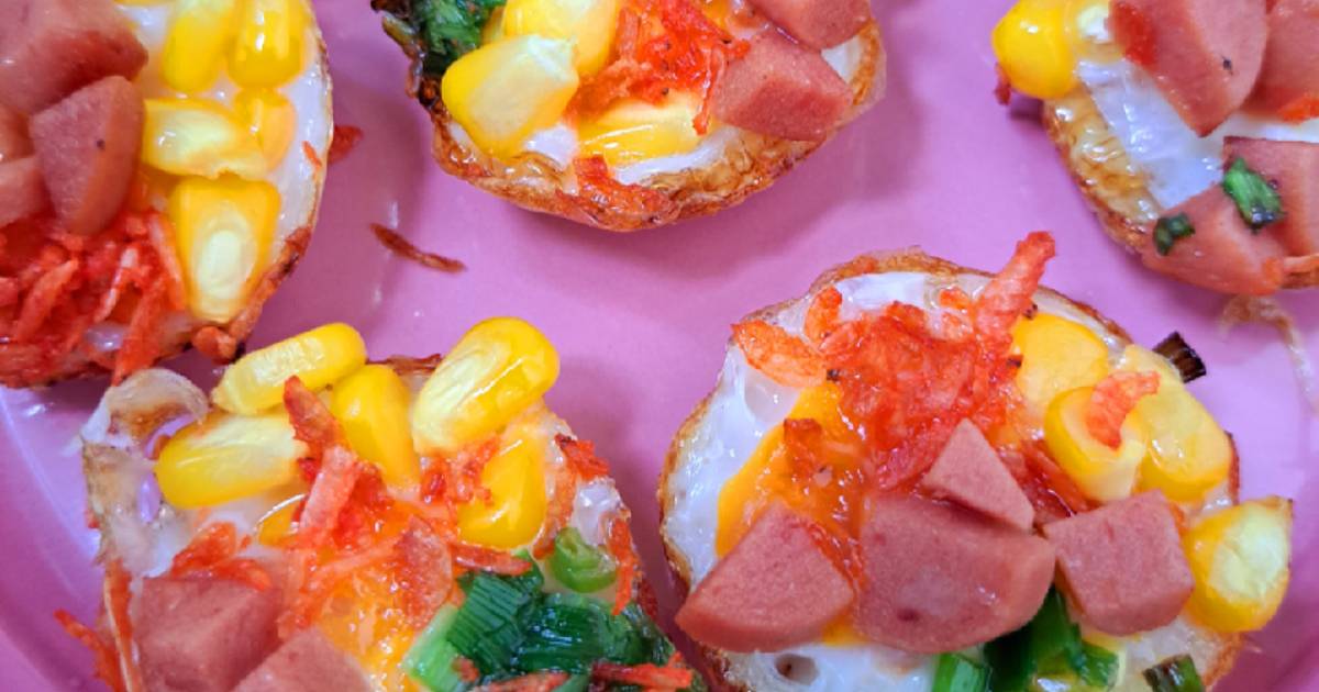 Bánh trứng cút nướng