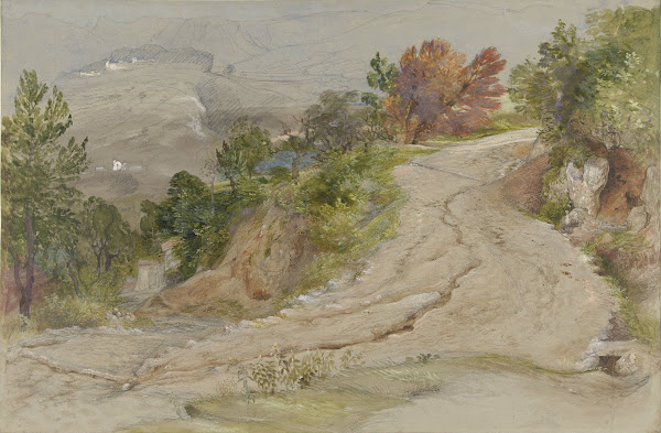 Road in an Italian Mountain Landscape 1815   1881