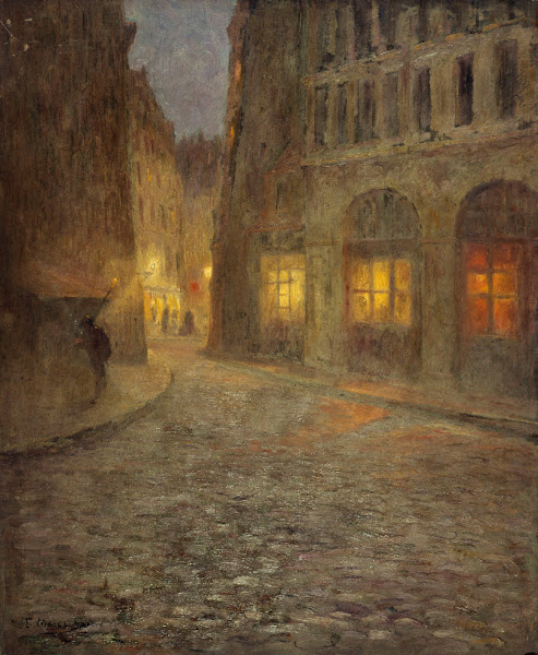 La rue de la Montagne Sainte Geneviève 1902