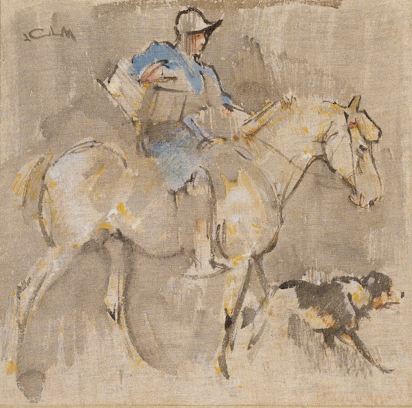 Groom and pony