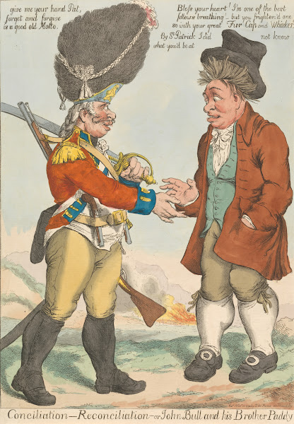 Conciliation  Reconciliation  Or John Bull And His Brother Paddy 1798