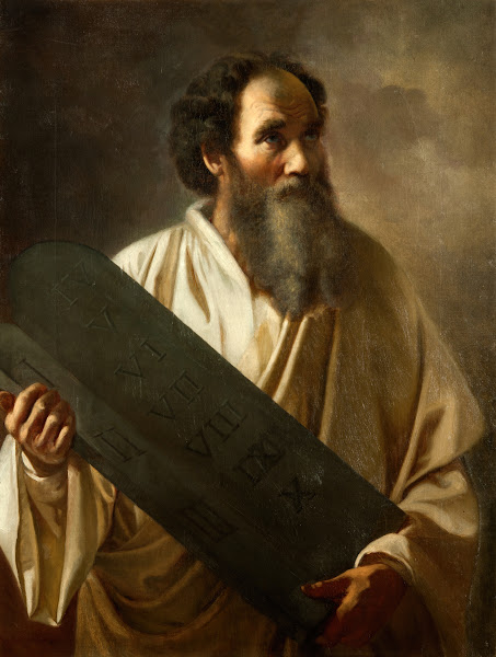 Moses Study Of Head 1856