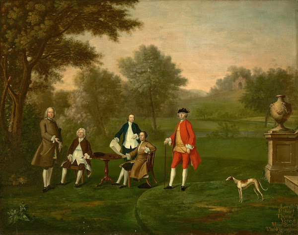 Group portrait of the sons of Thomas Bertie 1st Duke of Ancaster 1660 1723 and A