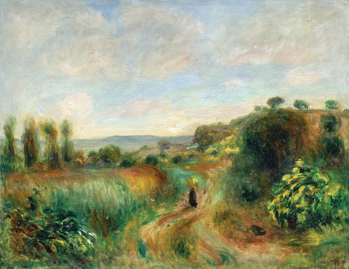 Paysage à Cagnes 1898