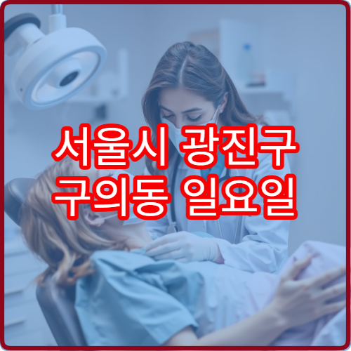 서울시 광진구 구의동 일요일 정신건강의학과 진료 병원 안내 주말 진료 정신과 병원 정보