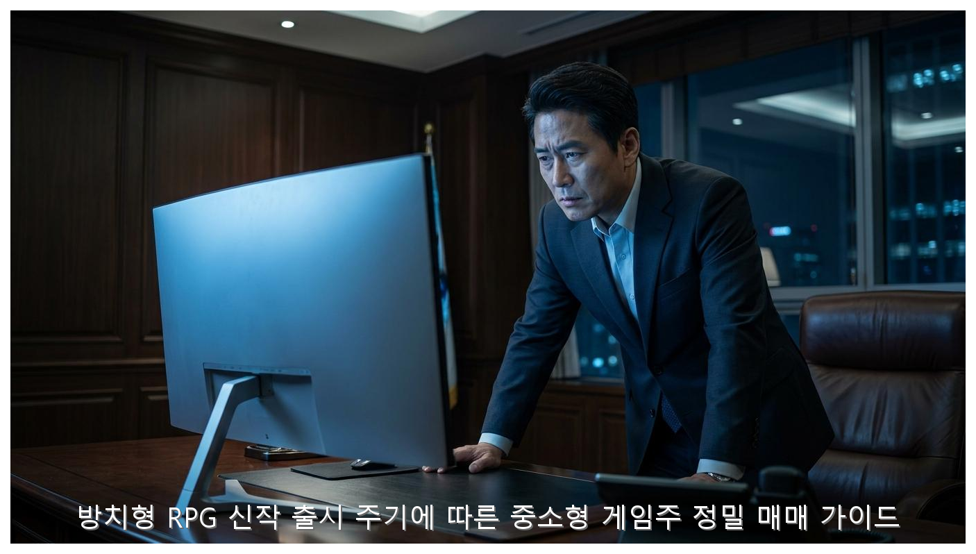 방치형 RPG 신작 출시 주기에 따른 중소형 게임주 정밀 매매 가이드 핵심 안내 및 분석 인포그래픽 (4)