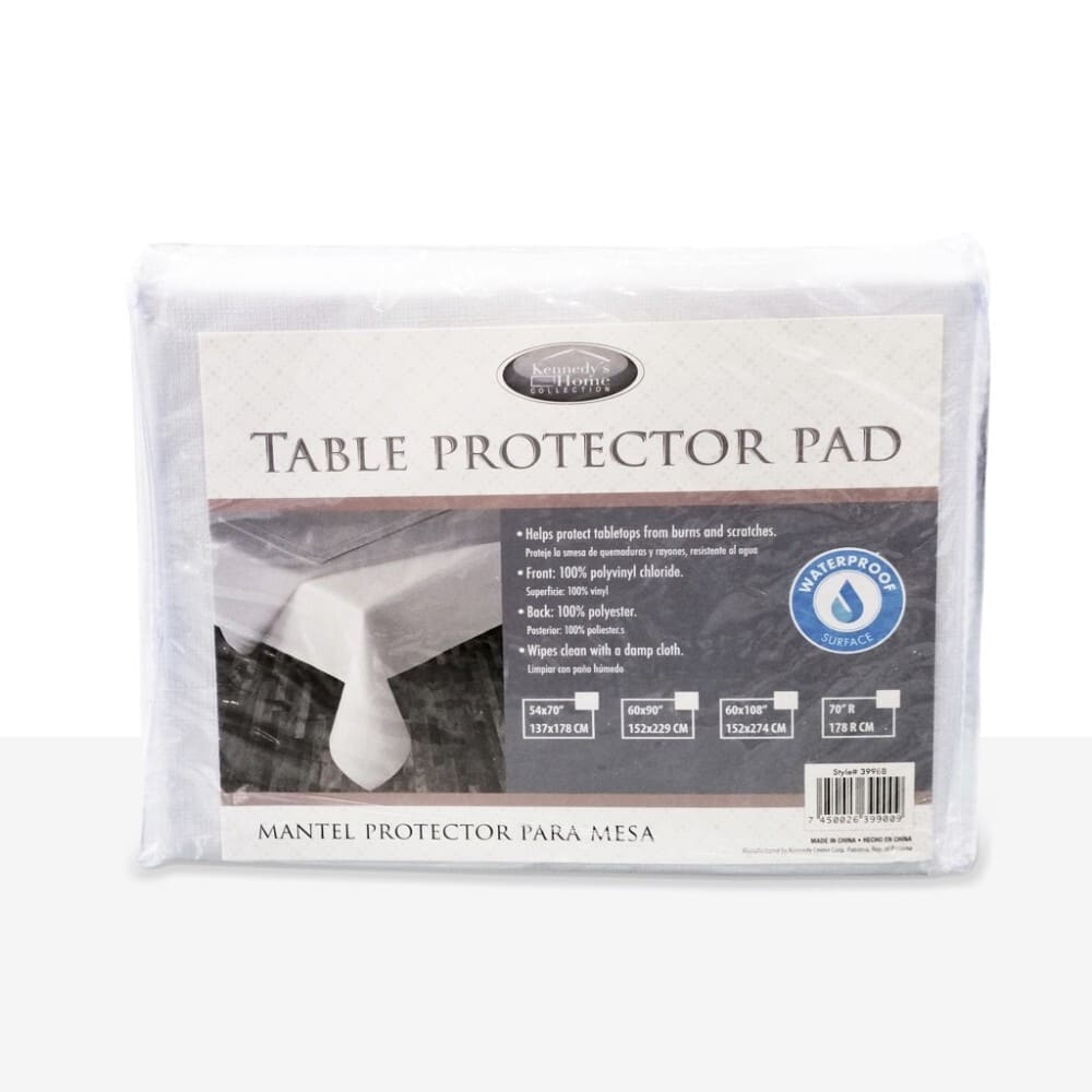 Mantel protector para mesa Kennedy Home™ impermeable de 1.52 x 2.74 m