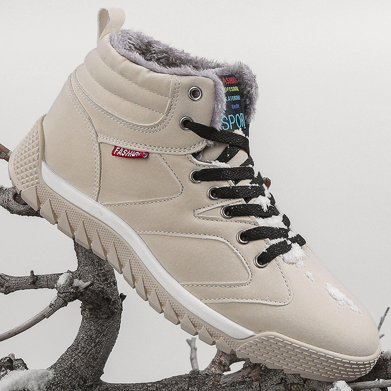 Men's Winter Boots, Lined, Large Sizes