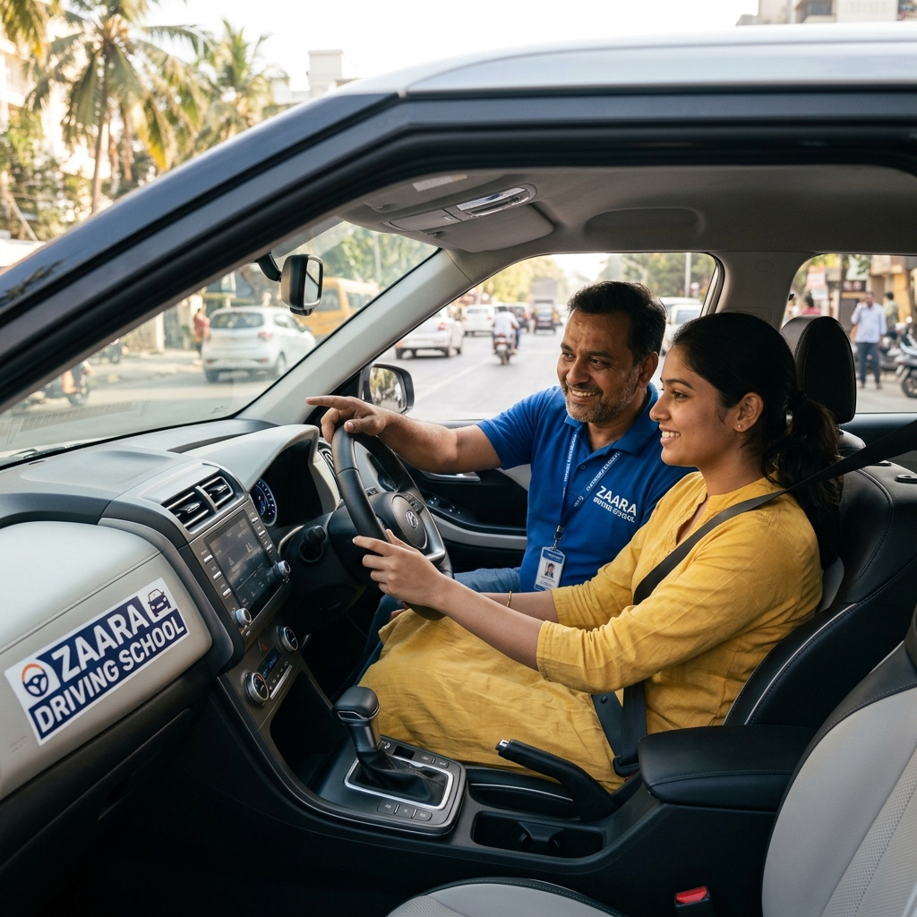 Zaara Driving School - Training Car