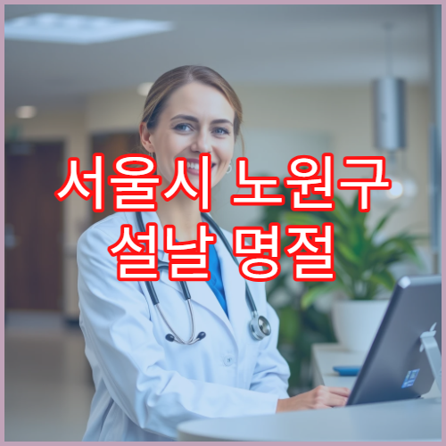 서울시 노원구 설날 명절 소아과 연휴 진료 병원 고열·설사·호흡기 감염 응급 진료 가능 하늘별소아과