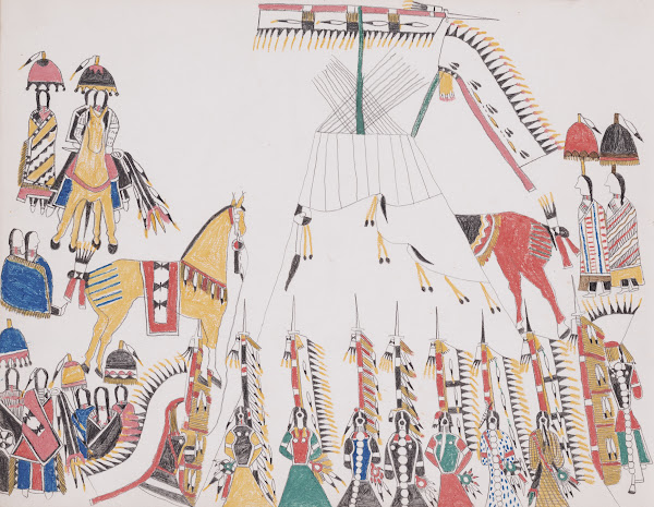Ceremonial Scene 1876