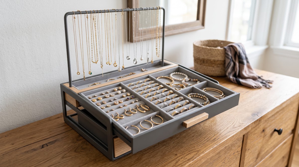 Best Jewelry Organizers for Dressers (2026) - BEST OVERALL — IN CONTEXT