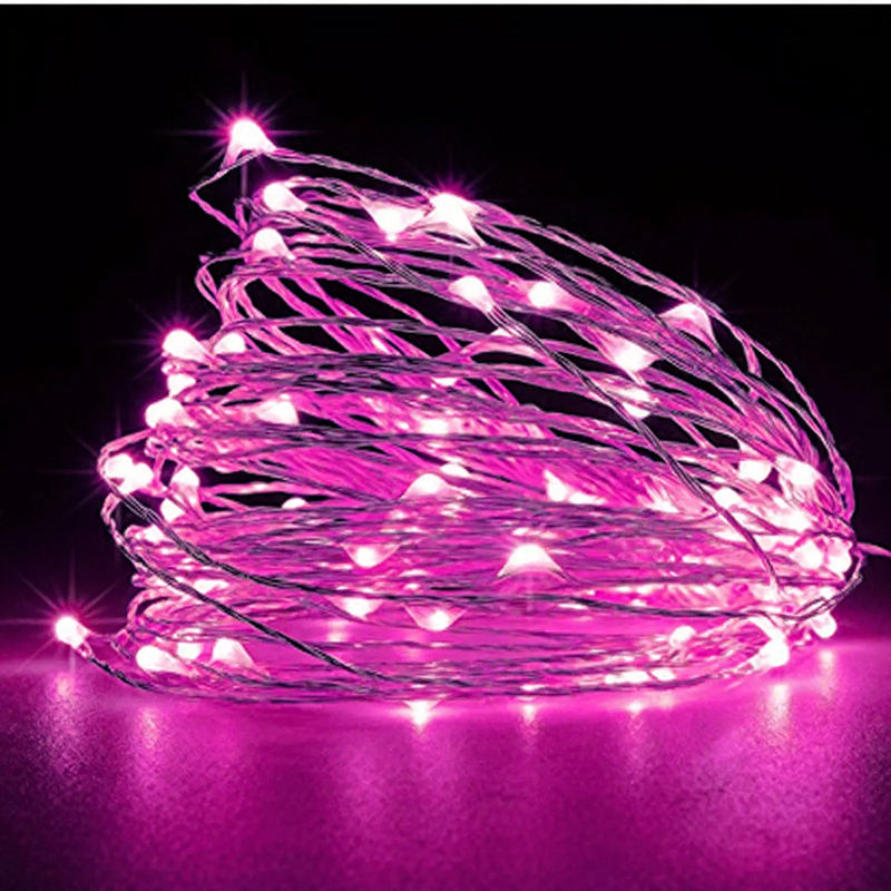 LED-Lichterkette mit Batteriekasten