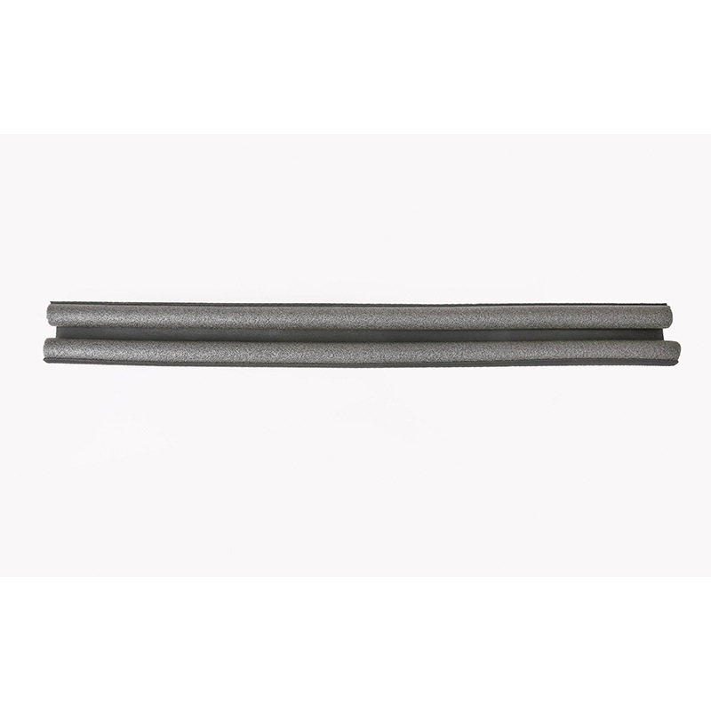 Leather door bottom seal, 93 cm, double-sided