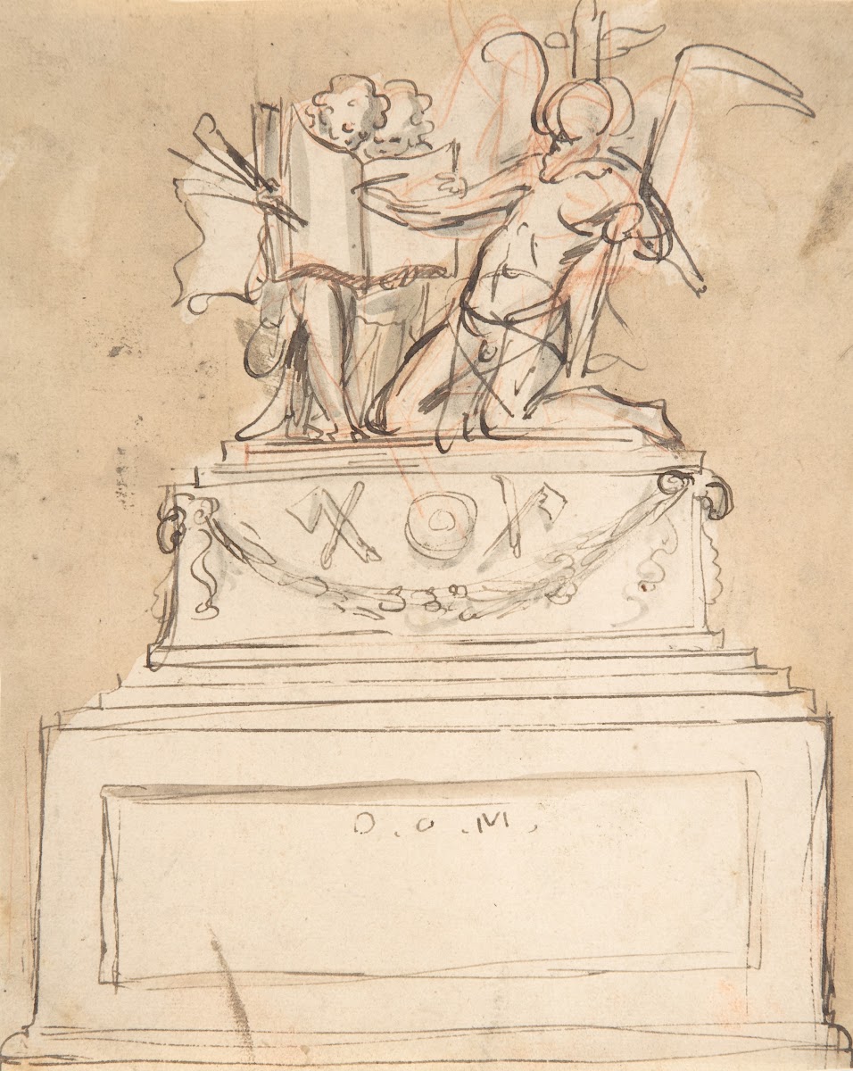 Design for a tomb late 17thearly 18th century