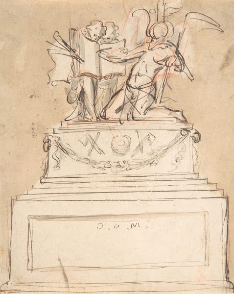Design for a tomb late 17thearly 18th century
