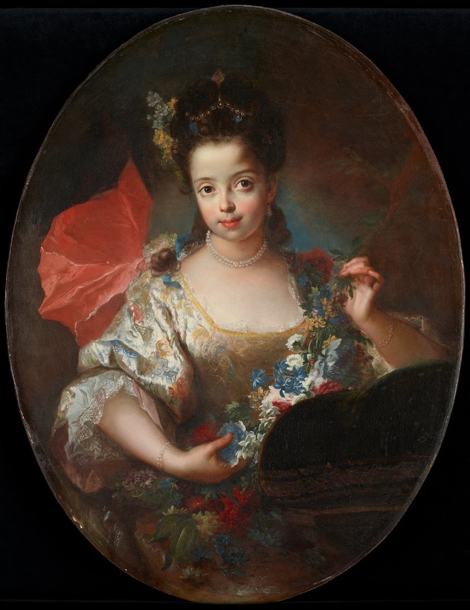 Portrait of Ursule Anne Dubuisson c 1710