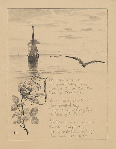 In the east the sun rises 1865 1912