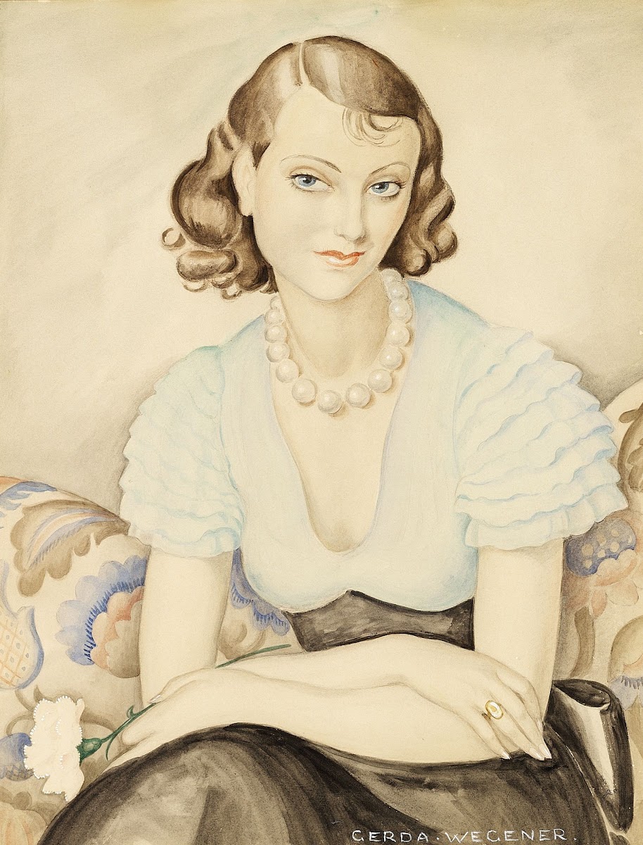 Portrait of a young woman
