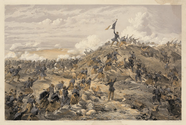 The attack on the Malakoff 1855