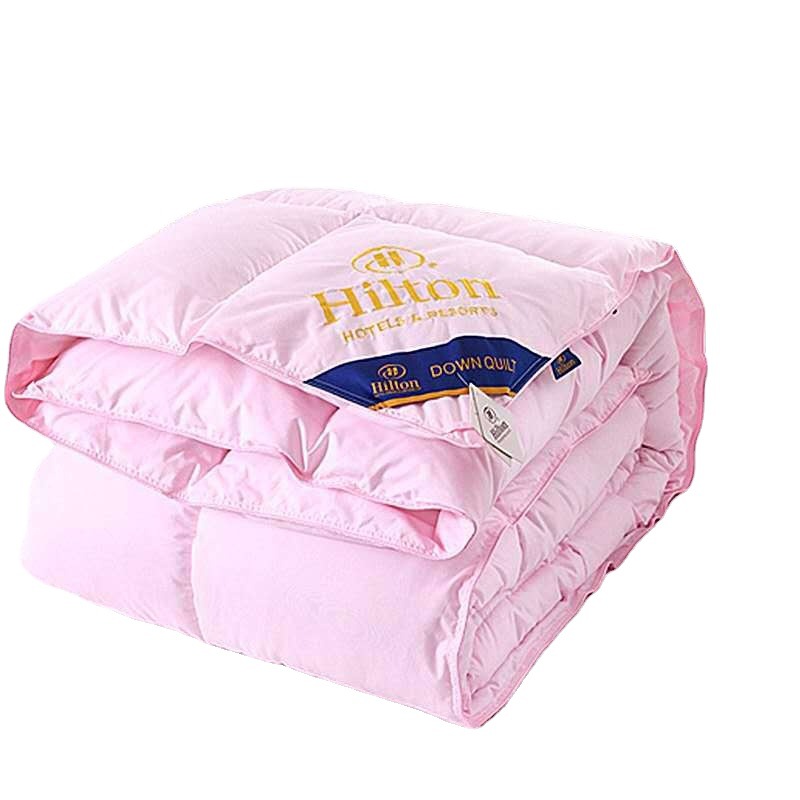 Year-round comforter with fiber filling, double bed