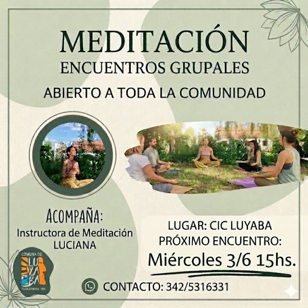 Meditación: Encuentros Grupales