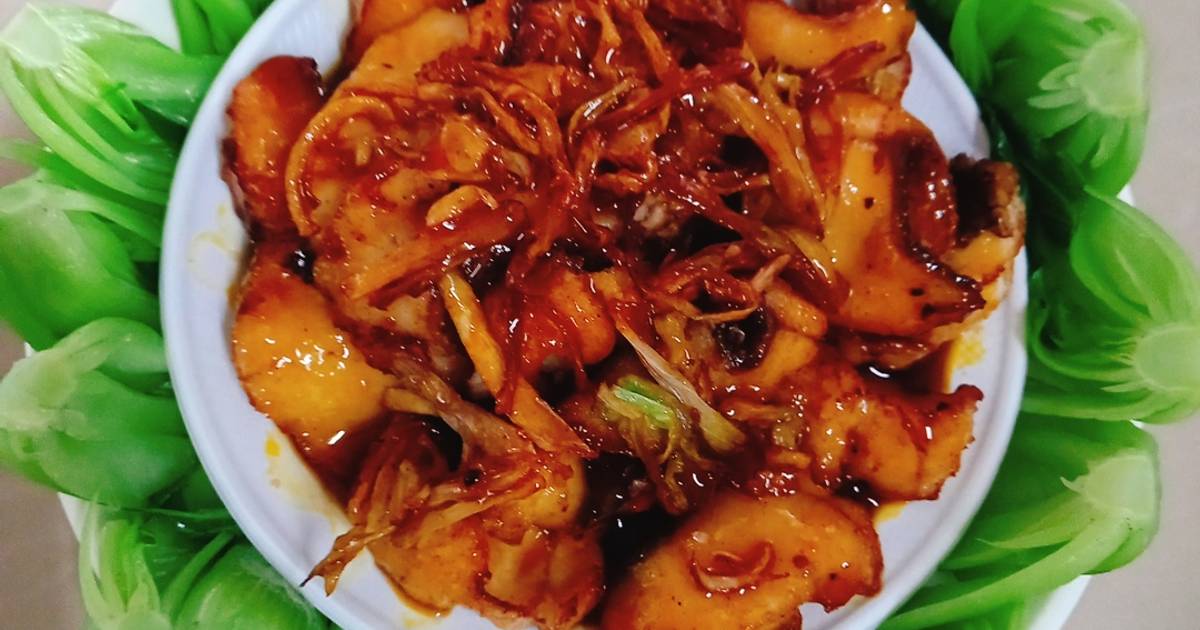 Phi lê cá lóc sauce dầu hào