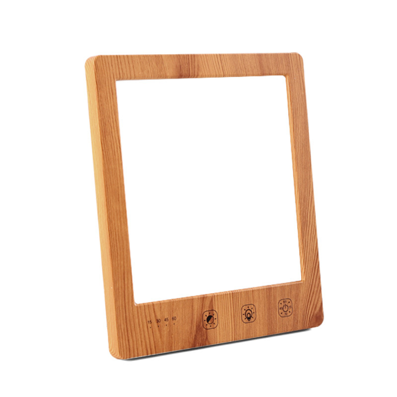 LED Light Therapy Lamp JSK-22 Wood Look, 8W