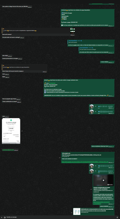 Testimonio WhatsApp 1