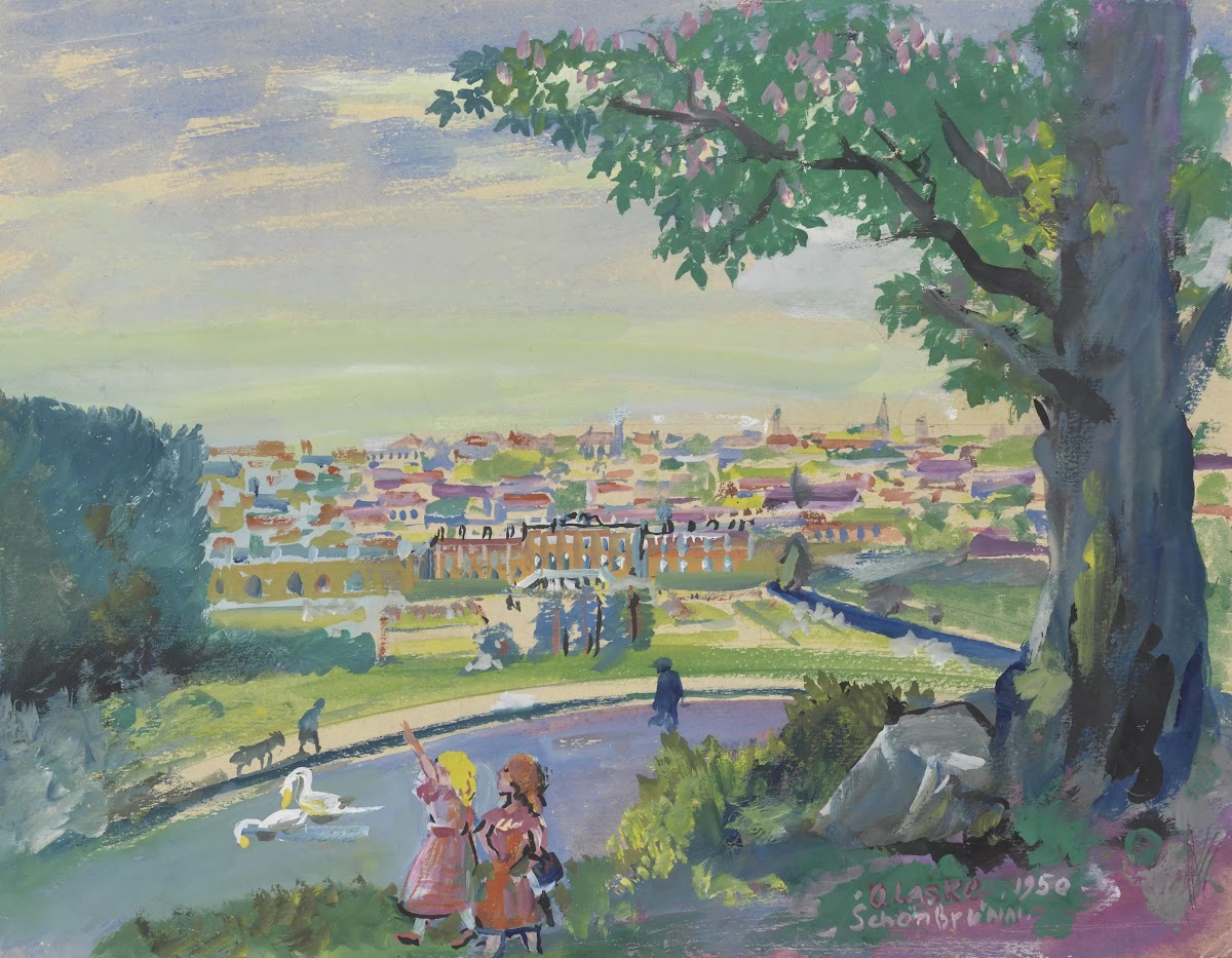 XIII Schönbrunn Garten 1950