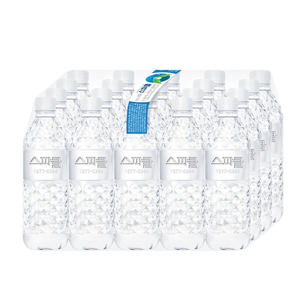 스파클 생수 무라벨 500ml 제품 이미지
